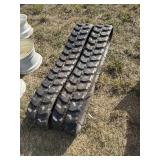 2 Rubber tracks for CAT 309 Mini Ex