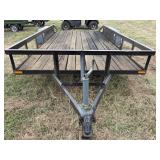 16' bumper pull trailer (Has title)