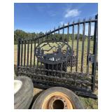 2 Deer & Elk Steel Gates w posts (20')
