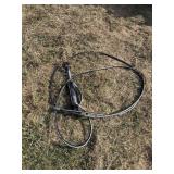 CASE hydraulic cylinder with hose