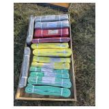 Crate of tow straps - assorted sizes