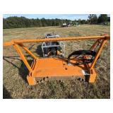 Wolvering skid steer mulcher DUM-26-73W