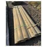 16 - 2X8X12 LOG CABIN SIDING