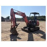 2016 Kubota Super Series KX 71-3 Mini Excavator