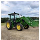 2019 John Deere 6105E - 100 Year Edition