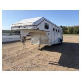 1995 3 horse slant with tack box (Has title)
