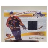 Dany Heatley 02-03 Bowman Young Stars Jersey
