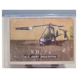 1952 XH-26 US Army Helicopter Card **