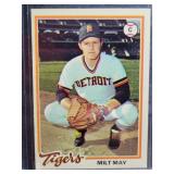 Milt May 1978 O-PEE-CHEE Baseball Card