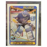 Curtis Joseph Topps Rookie Card