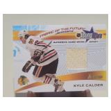Kyle Calder 02-03 Bowman Young Stars Jersey Card