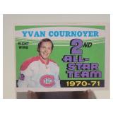 Yvan Cournoyer 1970-71 O-Pee-Chee All Star
