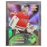 Ed Belfour IN THE CREASE Insert 95-96 Summit