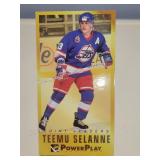 Teemus Selanne POINTS LEADER 93-94 Fleer Tallboy