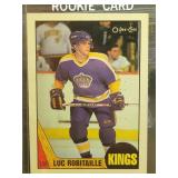 Luc Robitaille Rookie Card 87-88 O-Pee-Chee