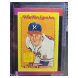Warren Spahn DIAMOND KING 1988 Donruss