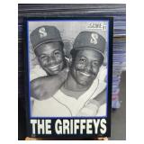 Ken Griffey Jr. and Sr. THE GRIFFEY'S '91 Score