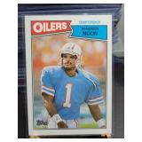 Warren Moon 1987 Topps Football card