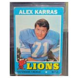 1971 Alex Karras Football Card **