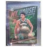 Giannis Antetokounmpo MY HOUSE Insert 19-20 Optic
