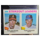 Nolan Ryan / Tom Seaver 1977 STRIKEOUT LEADERS **