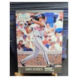 Dave Justice 1991 Fleer