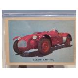 1950 MOTHER'S COOKIE'S Allard Cadillac Card