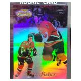 Mike Fisher CLASS 1 Gold Label Rookie Card