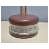 Vintage 1970's Round Kitchen Scale HONG KONG