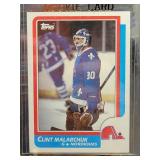 Clint Malarchuk Topps Rookie Card