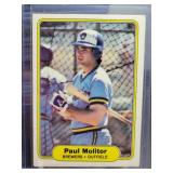 Paul Molitor 1982 Fleer