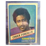 1976 Wonder Bread Series Chuck Foreman Football **