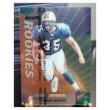 James Johnson ROOKIE Topps Finest 1999