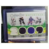 RARE Gretzky  Lemieux Messier Crosby Quad Jersey