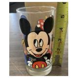 Mickey Mouse Vintage Glass Cup