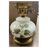 9" Untested Glass Lamp / No Shipping