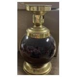 10" Vintage Ruby Red Lamp Base / No Shipping