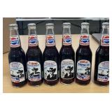 6 Pack of Vintage Richard Petty Longneck Bottles