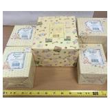 Lot of five cherished teddies