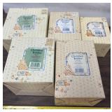 Lot of five cherished teddies