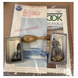 Danbury Mint bells and travel books