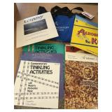 Lot of records with Houghton Mifflin bag