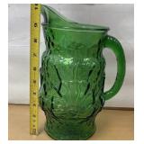 Decorative glass picture vase