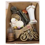 Junk box lot ceramics stone box