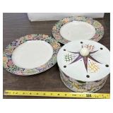 Decorative Plates with canister