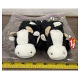 Pair of TY Beanie baby