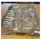 Lot of glassware 23 pieces mixed / No Shipping