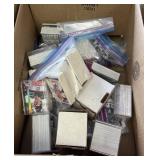 Box lot of cards racing and sports