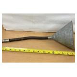 Vintage oil funnel
