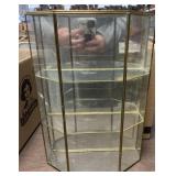 Vtg. 14.5" x10" hanging display case / NO SHIP